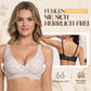 💕 Nahtloser, kabelloser Push-up-BH für Damen – Tiefes V