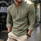 Herren einfarbiges Freizeithemd
